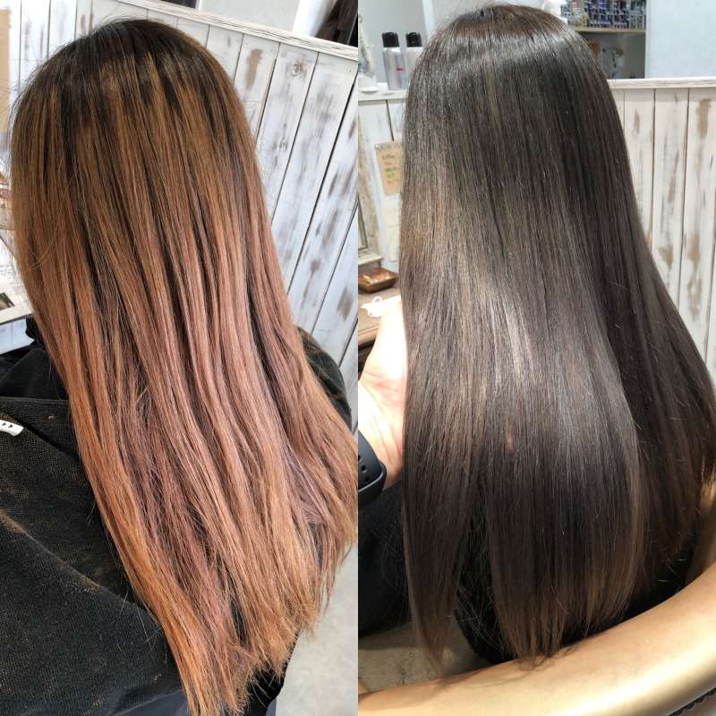 左）Before→右）After