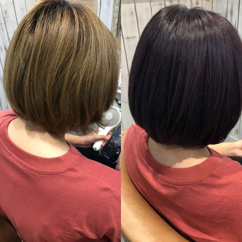 左）Before→右）After