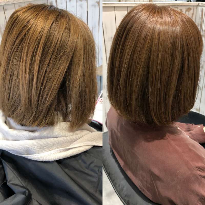 左）Before→右）After