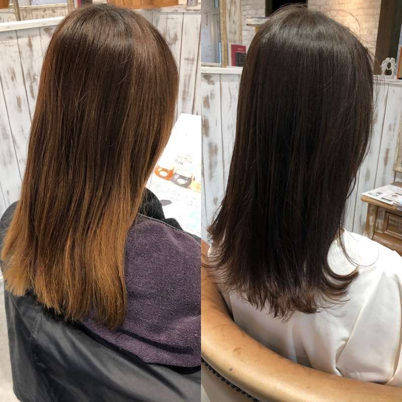 左）Before→右）After