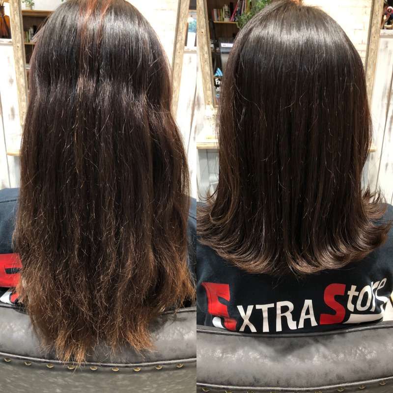 左）Before→右）After