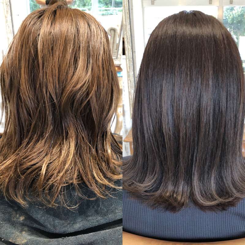 左）Before→右）After